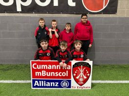 Allianz Cumann na mBunscol indoor Football Heat